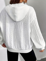 Smile Print Crew Neck Pullover Sweatshirt Casual Long Sleeve Sweatshirt
