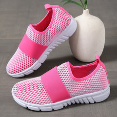 Women's Lightweight Mesh Slip-on Sneakers Breathable Casual Shoes
