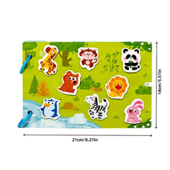 Interactive Busy Book for Sensory Activity Flash Cards