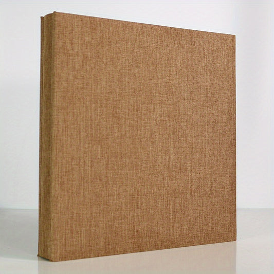 Linen Cover 25.4 cm Adhesive Photo Album 20 Pages