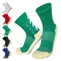 Thickened Non-slip Silicone Bottom Football Socks