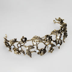 Vintage Flower Crown Headband Princess Tiara