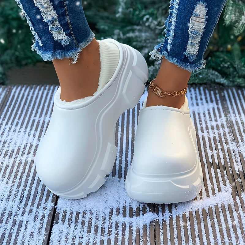 Women's Warm Non-slip Outdoor Slippers