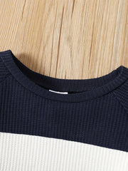 Toddler Boy's Sweatshirt & Sweatpants Set for Spring Fall