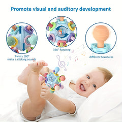 Teething Ring Baby Toy 3-9 Months
