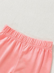 5pcs Safety Shorts For Girls Multicolor Elastic Waist Leggings