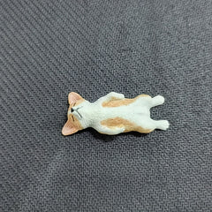 Mini Corgi Car Ornament Model Cake Decoration Bonsai Doll Puppy