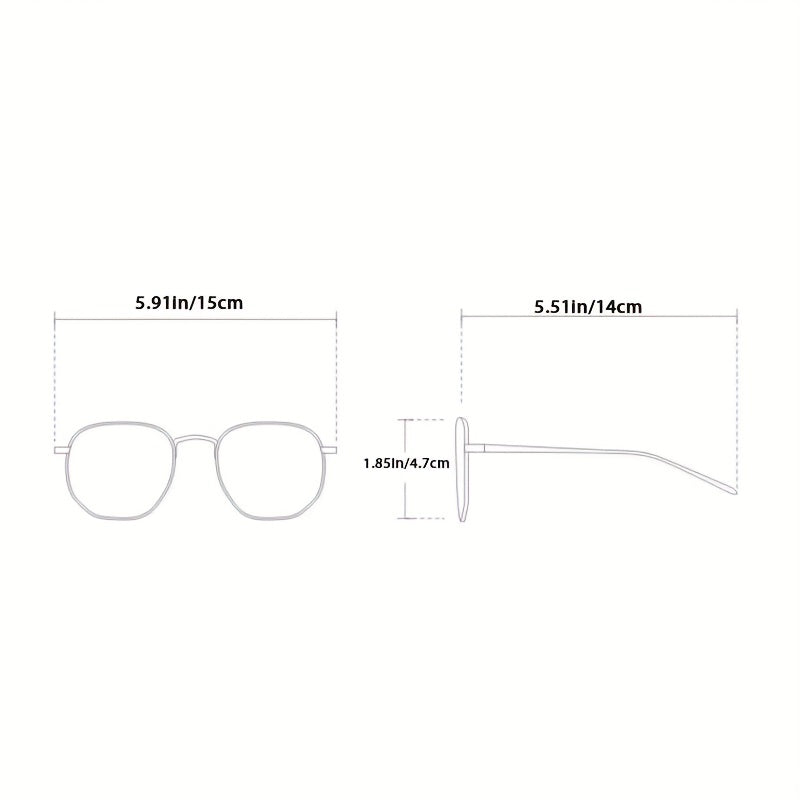 Men's Large Frame UV Sunglasses