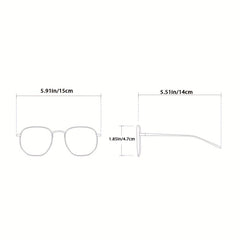 Men's Large Frame UV Sunglasses
