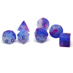 7pcs Luminous Board Game Dice Set with Box