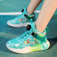 Kids Doodle Cushioned High Top Sneakers