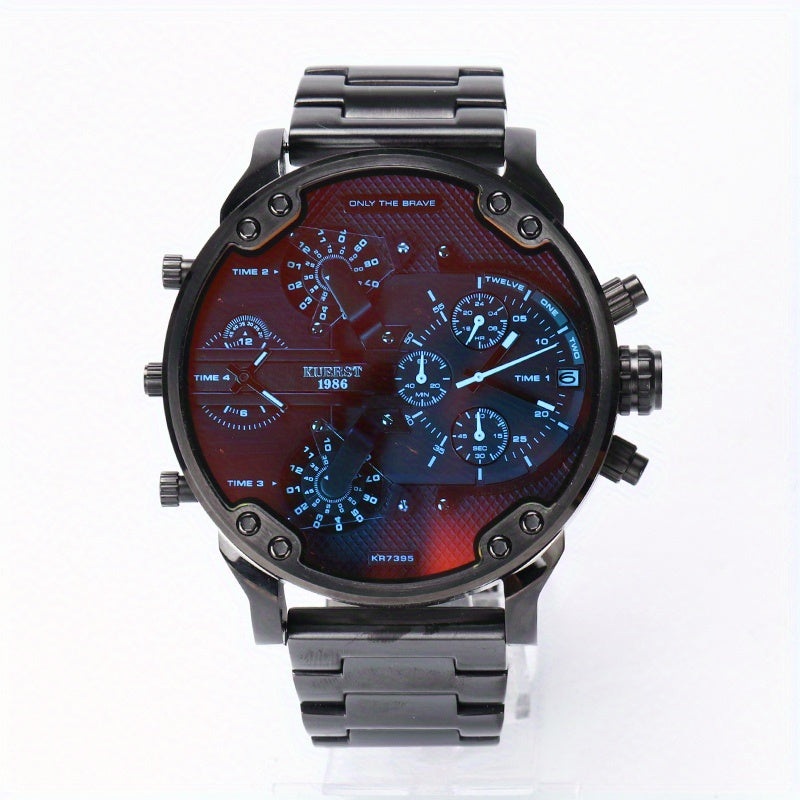 Stainless Steel Teen s Watch Large Dial Wrist Watch For Teens