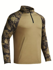 Men's Running Hiking Shirt UPF 50 Sun Protection Long Sleeve