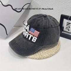 SPORT 3D Embroidery Washed Denim Baseball Cap