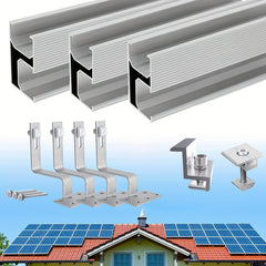 Solar Bracket Brick Roof Mounting Kit Extended Photovoltaic Mounting Rail