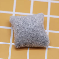 Mini Dollhouse Home Pillow Model Ornament Micro Bedroom Scene Sofa Cushion