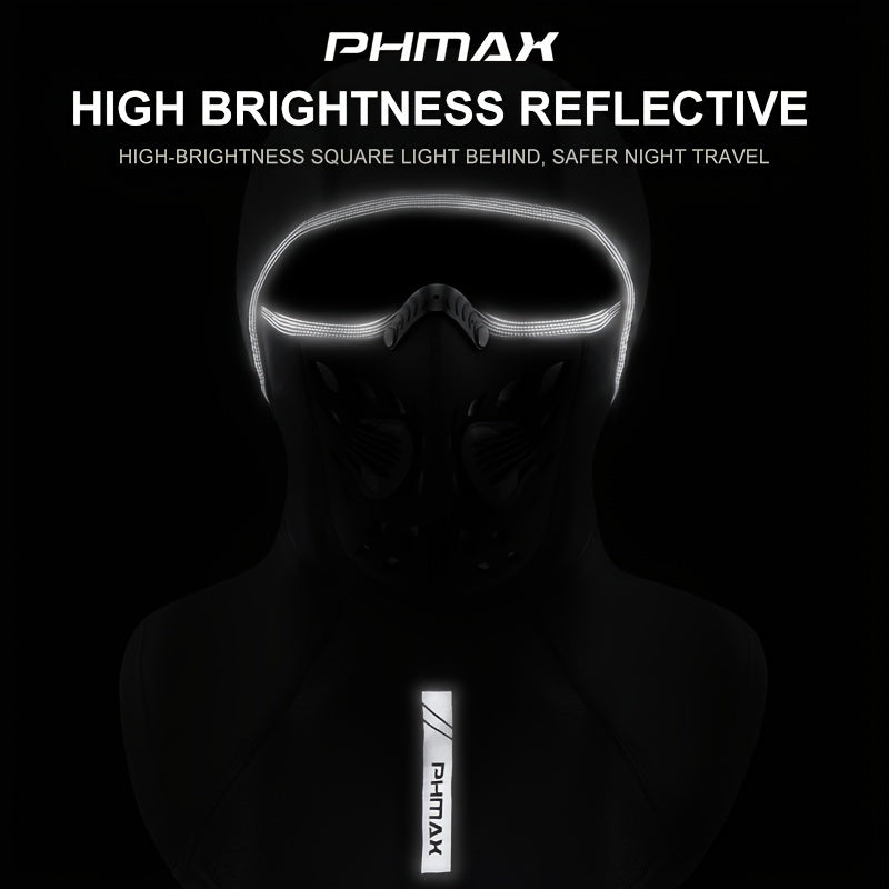 PHMAX Winter Ski Cap and Face Mask Windproof Thermal Fleece Headwear