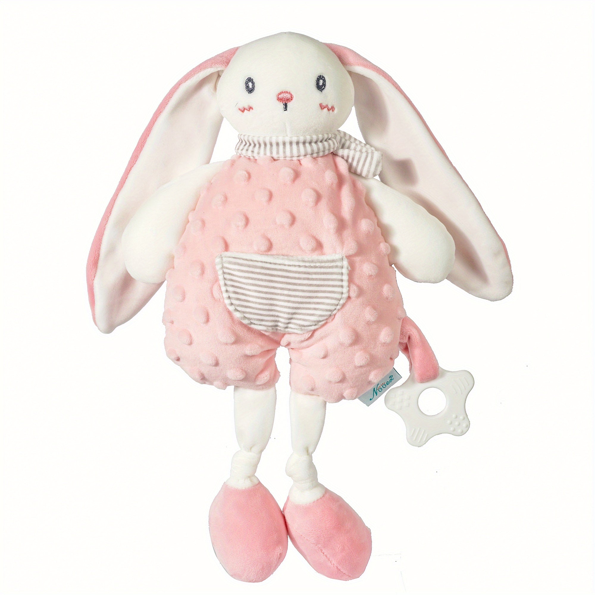 Baby Soothing Plush Doll Toys Teether Bear Bunny Fox Plush Toy