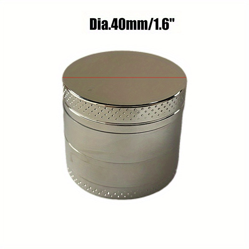 4-Layer Spice Grinder Kitchen Crusher Metal Grinder Multifunctional