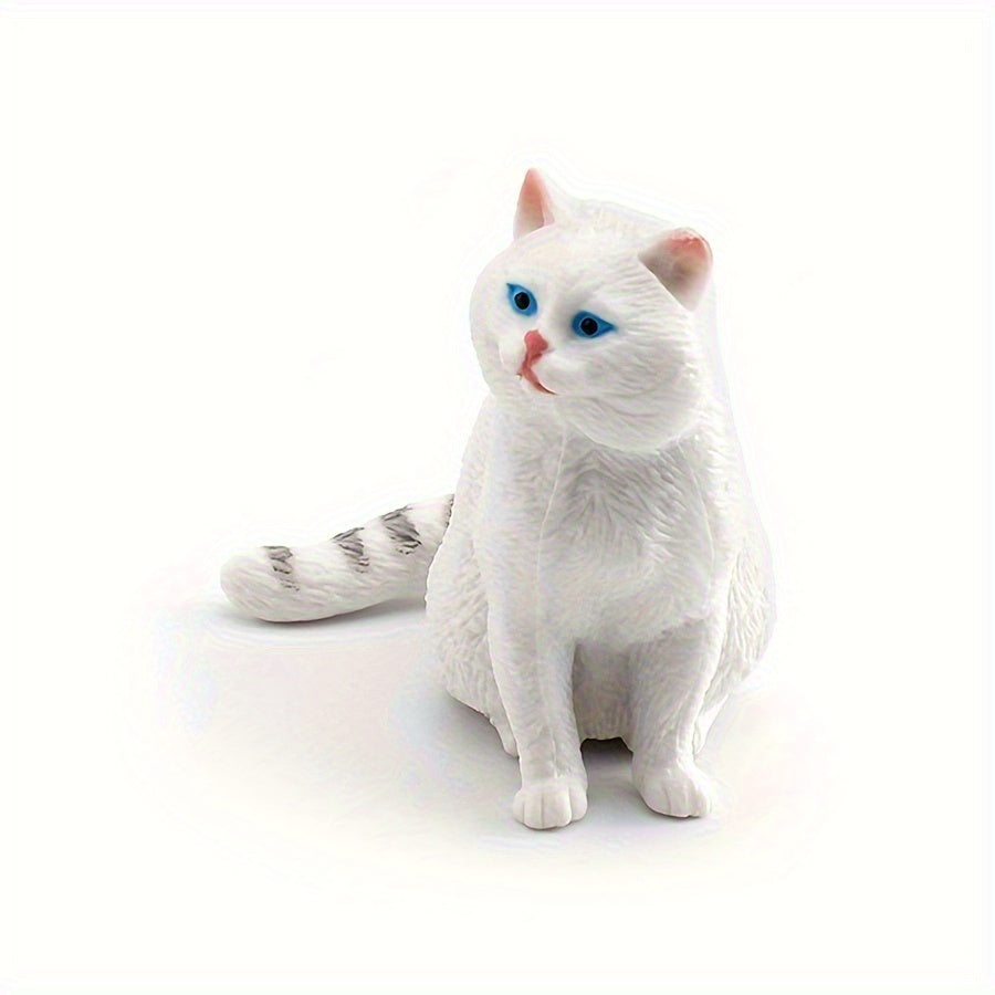 Orange Tabby British Shorthair Cat Ornament