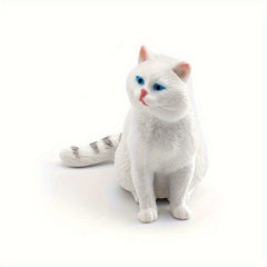 Orange Tabby British Shorthair Cat Ornament