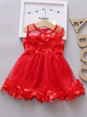 Flower Fairy Baby Girl's Party Dresses Mesh Princess Dress