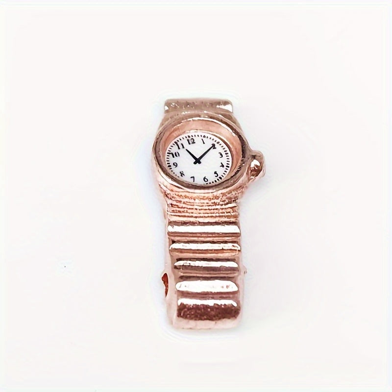 Mini Metal Watch Set for Dollhouse Decor