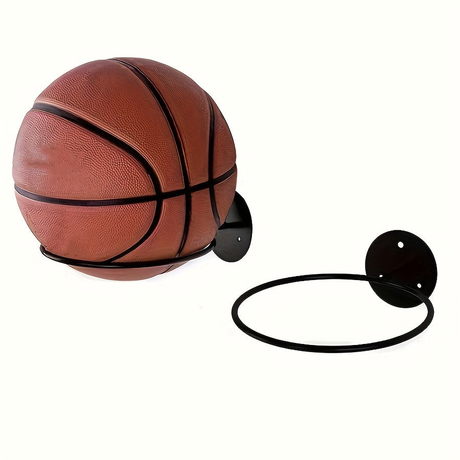 Wall mounted Basketball Football Storage Rack Household Ball Holder