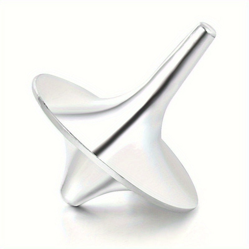 Stainless Steel Gyroscope Handheld Toy - Random Punching & Mixed Colors