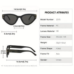 Men's Small Frame Sunglasses