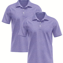2pcs Men's Quick-dry Breathable Shirt for Summer Sports