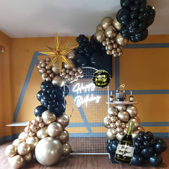 Golden Star Balloons for Party Decoration