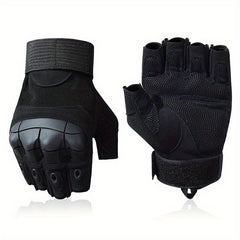 Men's Fingerless Tactical Gloves For Combat M L XL