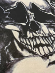 Skull All Over Print Men's Long Sleeve Novelty T shirt