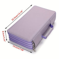 PU Pencil Case 300 Pen Holder Bag Stationery Storage No Pencil