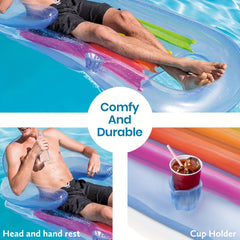 Thick Inflatable Pool Floats for Beach Party Vacation