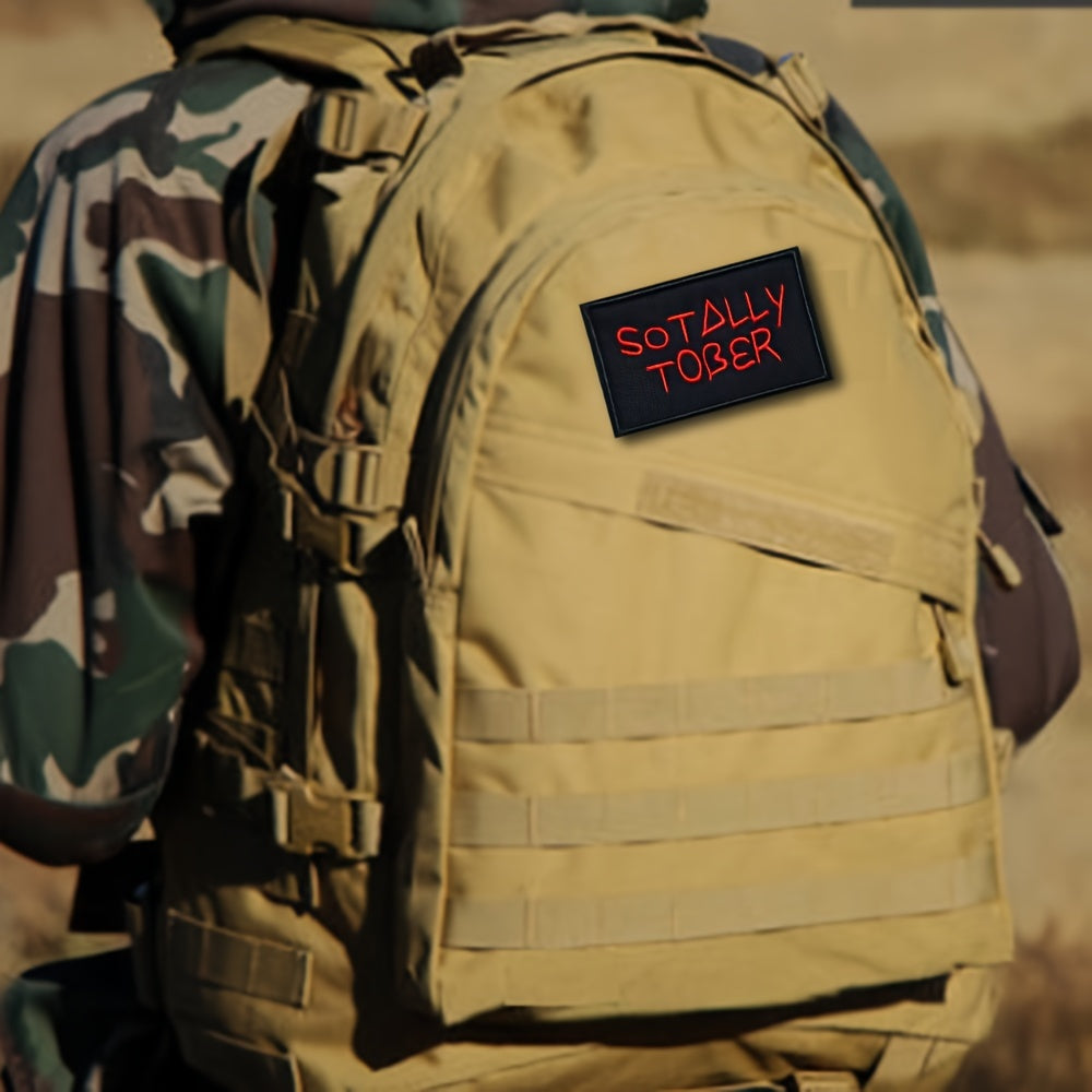 Sotally Tober Embroidered Morale Patches for Caps Uniforms Vests Backpacks