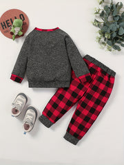 Boys Pullover Sweatshirt & Jogger Pants Set