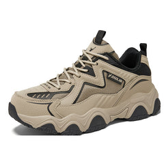 Men's Lace up Chunky Sneakers Dad Shoes Athletic Shoes