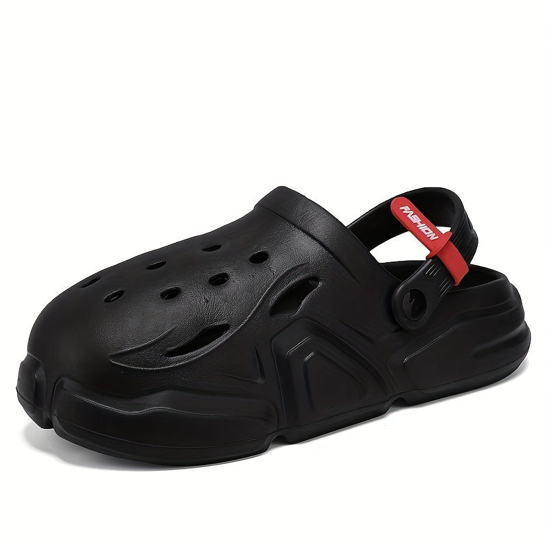 Unisex Platform Clogs Hollow Out Garden Shoes