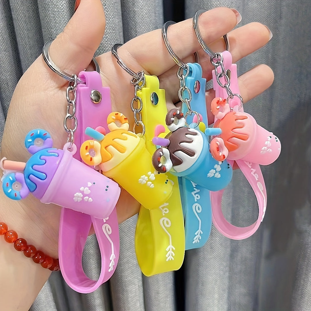 Ice Cream Cartoon Key Chain Birthday Gift
