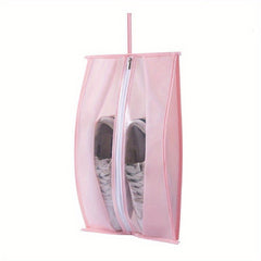 Clear Travel Shoes Storage Bag Lightweight Dustproof Zipper Pouch