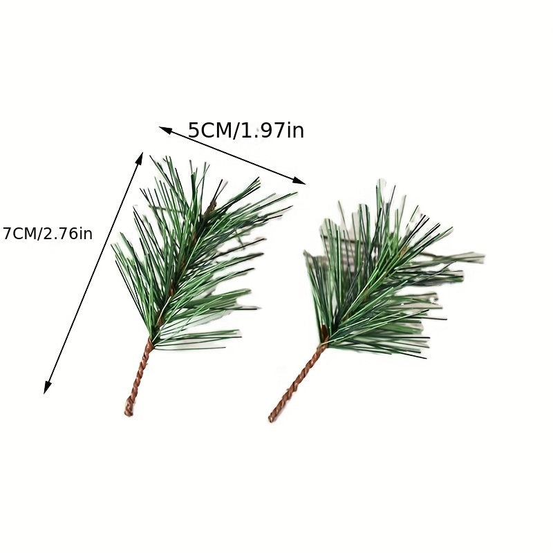10pcs DIY Simulation Branches Christmas Props Decorations
