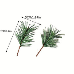10pcs DIY Simulation Branches Christmas Props Decorations