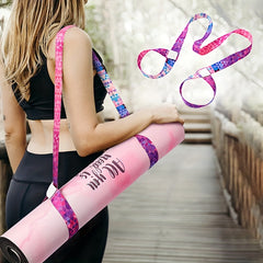 Adjustable Yoga Mat Storage Strap Fitness Stretching Rope