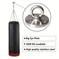 Stainless Steel Mount Anchor Bracket Hook for Yoga Swing Hammock