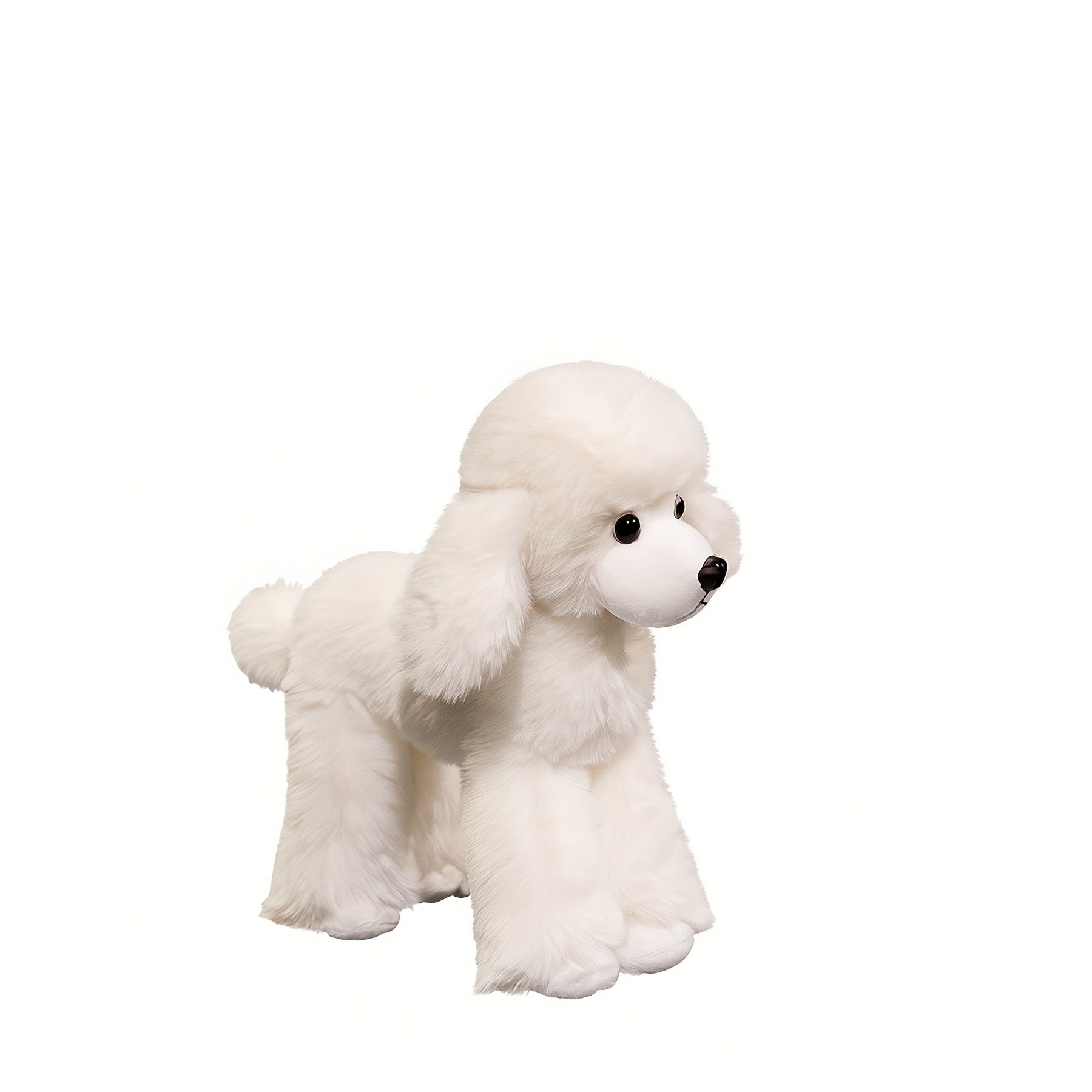 Jumbo Poseable Poodle Plush Squishy Body & Brown