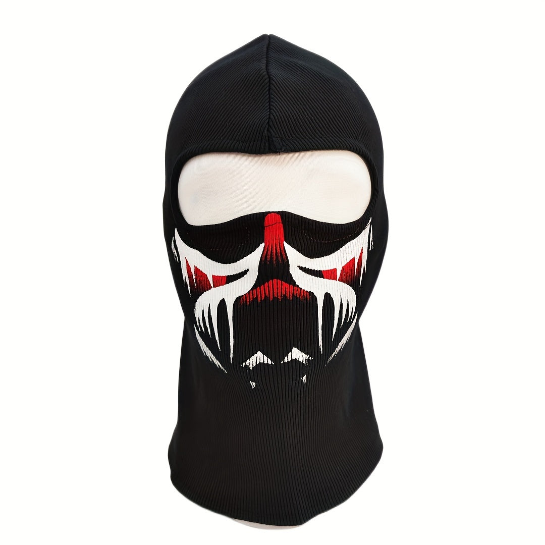 Halloween Dress Up Hat Riding Mask Sweat Absorption Sunscreen Headgear