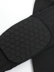 Boys Compression Pants With Knee Pads Sport Tights Basketball
