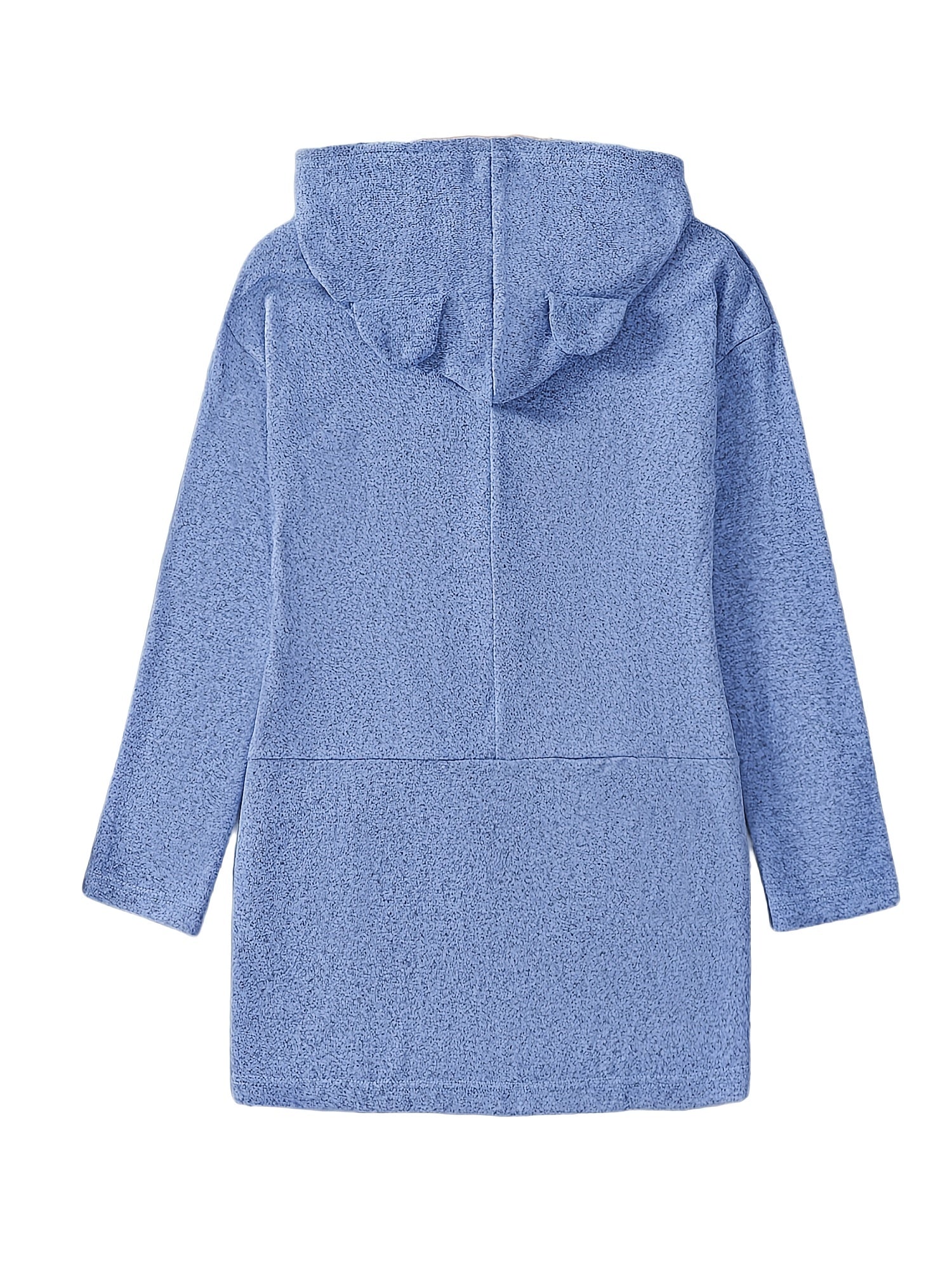Graphic Print Drawstring Loose Hoodie Casual Hooded Pocket Sweatshirt